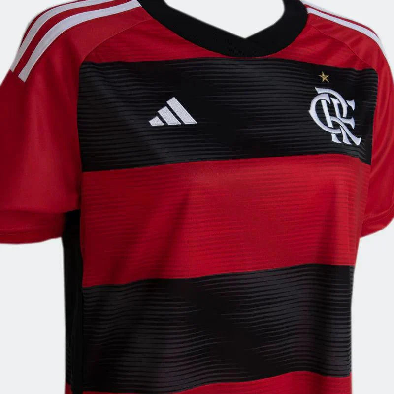 Camisa Feminina Flamengo 2023/24 I + Brinde - Casa Flamenguista